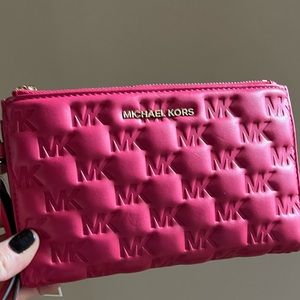 Michael Kors Hot Pink Wristlet/Wallet